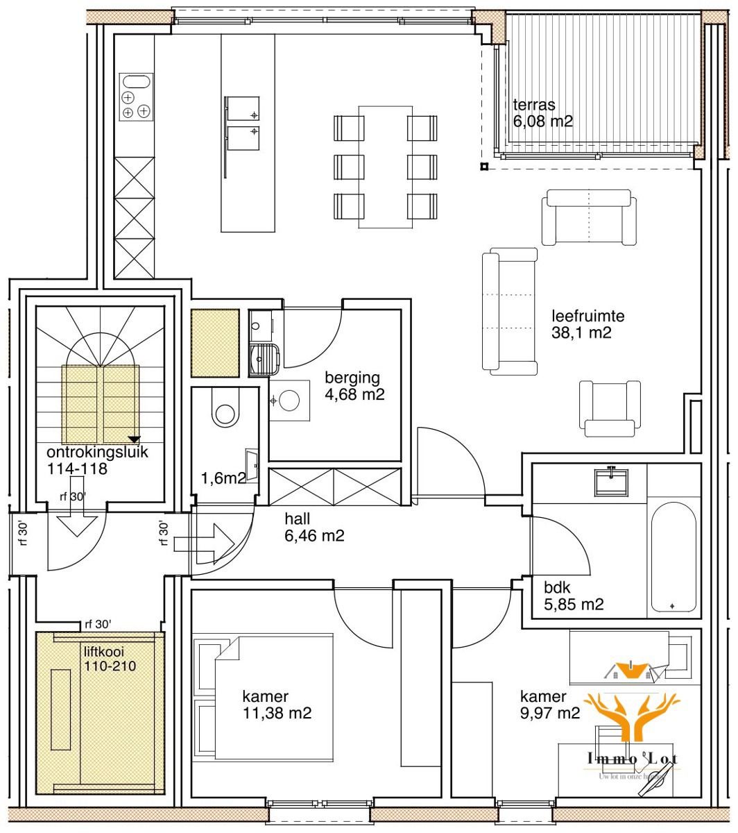 18 Nieuwbouw BEN-appartementen te Oudegem foto 4