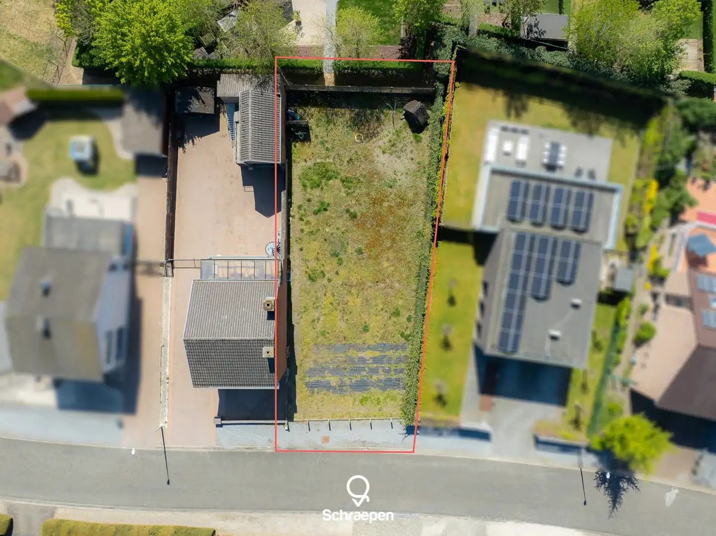 Mooie bouwgrond voor halfopen bebouwing (circa 4,5 are) op TOP-locatie in Zonhoven-centrum! foto 4