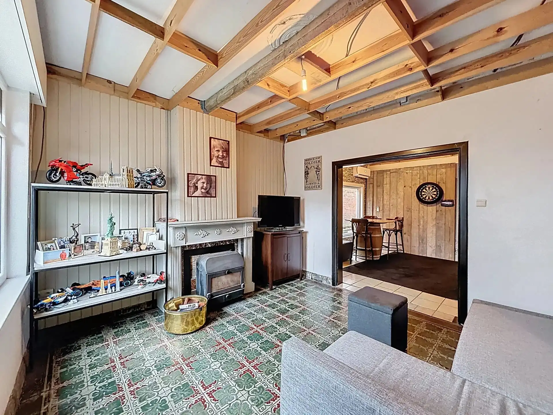 Gezellige half-open bebouwing met 1 slaapkamer (mog. 2) op rustige locatie. foto 3