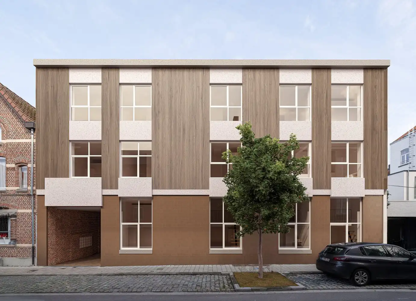 Nieuwe gemeubelde studio's met een EPC A-label op een toplocatie te centrum Leuven! foto {{pictureIndex}}