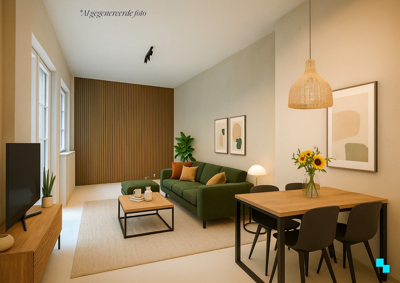 Stijlvol gerenoveerd appartement in hartje Kortrijk foto 5