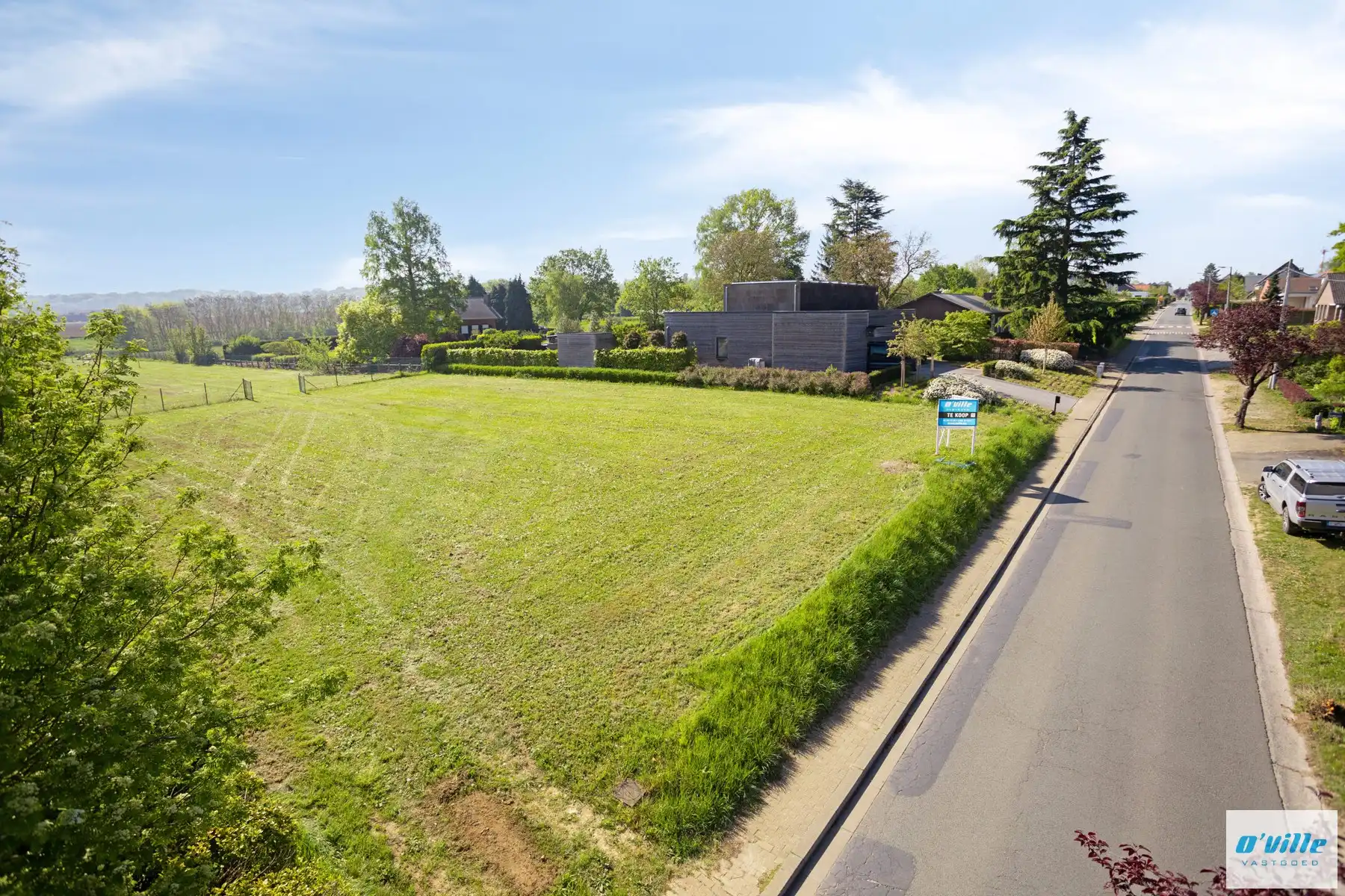 Exclusieve bouwgrond met achterliggend weideperceel voor paarden. foto 4