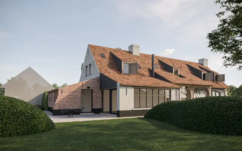 Prachtige casco hoeve op unieke locatie in Moorslede foto 4