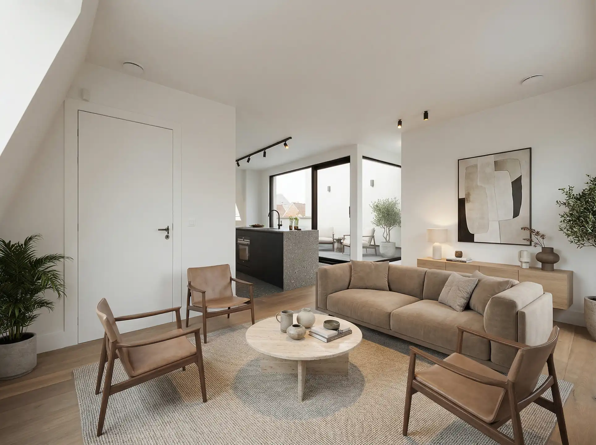 Penthouse met dakterras en kathedraalzicht op toplocatie foto 2