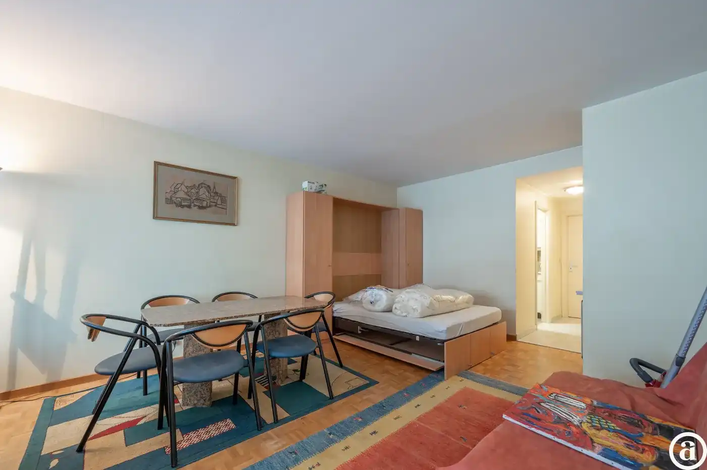 Charmante studio met zijdelings zeezicht in Knokke foto 6