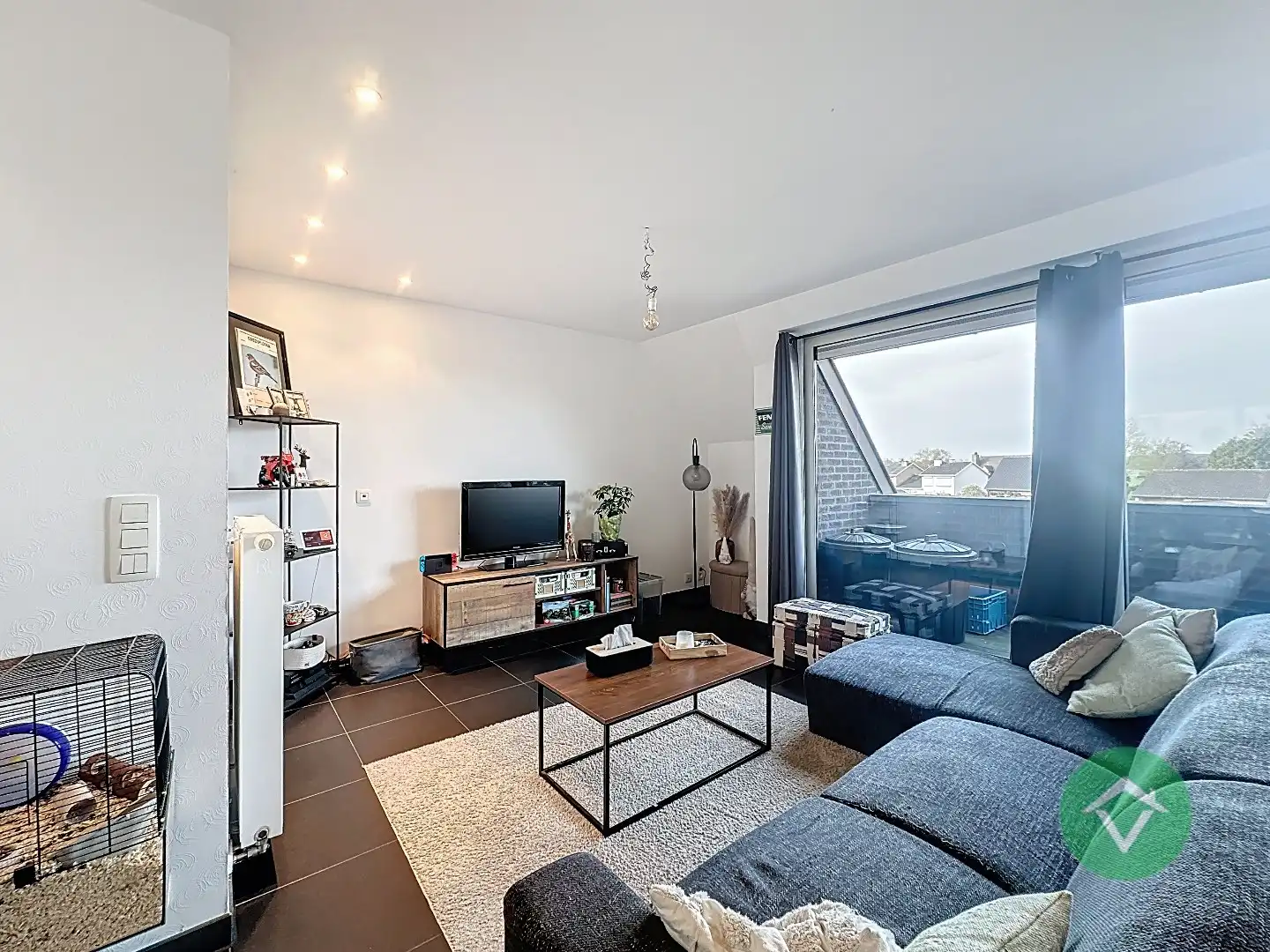 Duplexappartement met 1 slaapkamer te Koekelare (De Mokker)  foto 4