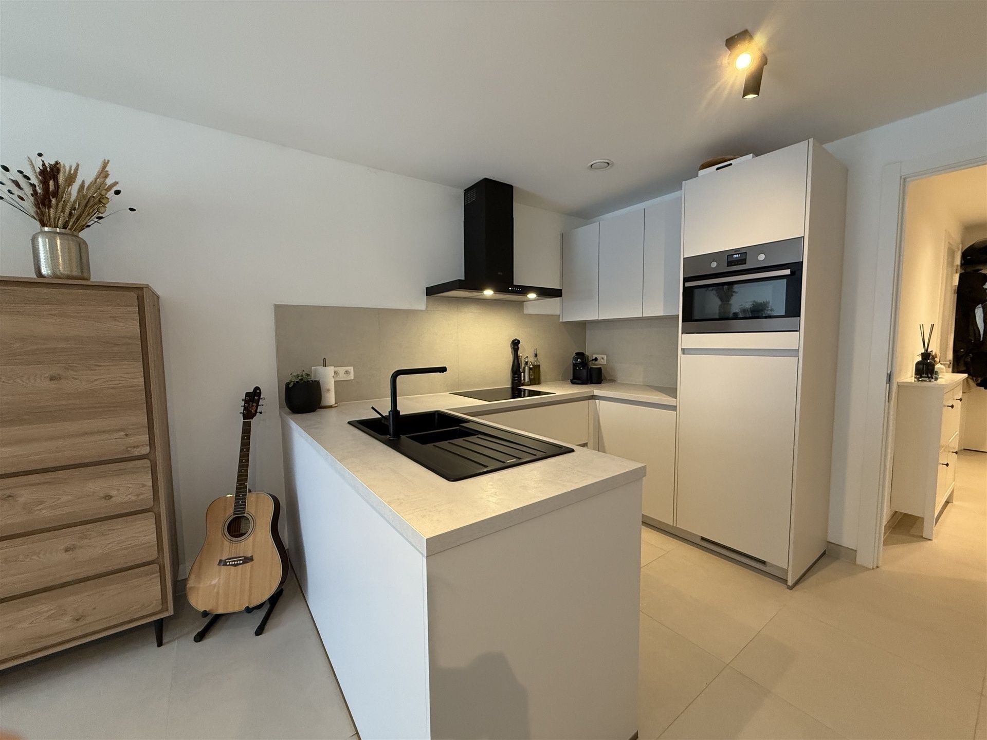 Modern appartement met 1 slaapkamer in Merchtem Centrum  foto 4