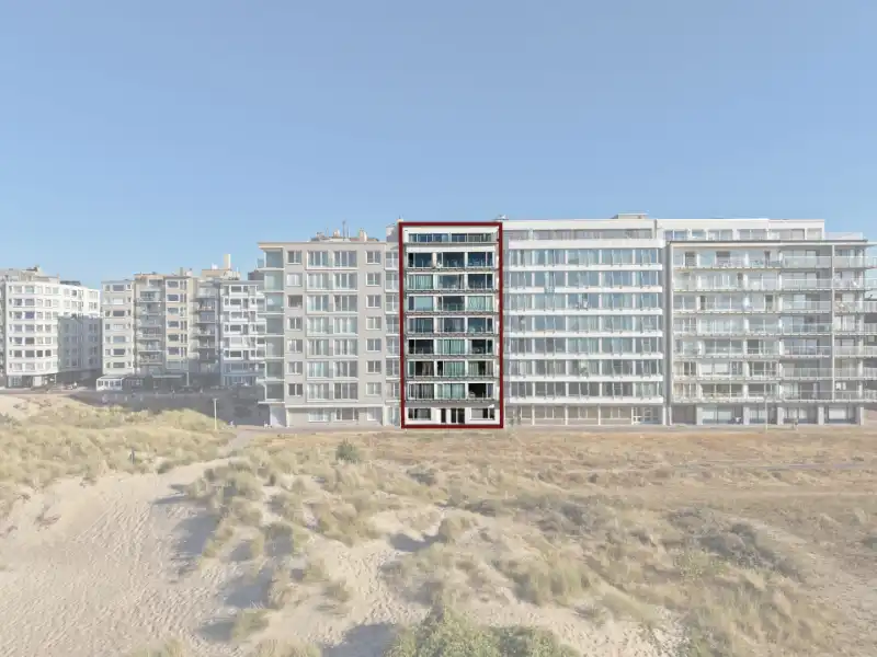 MODERN GELIJKVLOERSAPPARTEMENT OP DE ZEEDIJK VAN OOSTUDINKERKE foto 3