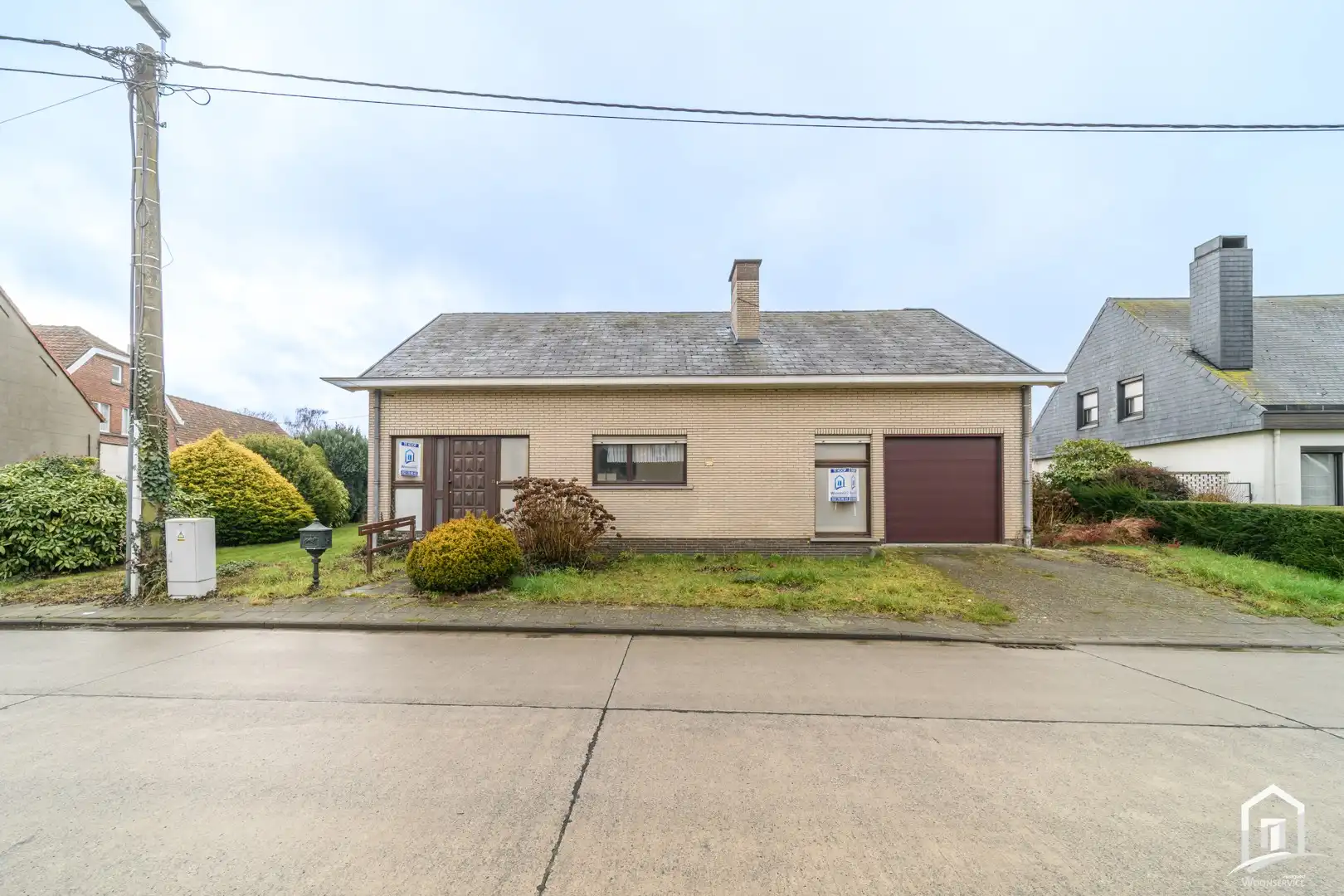 bungalow met achterliggende bouwgrond in het groene Hofstade foto 2
