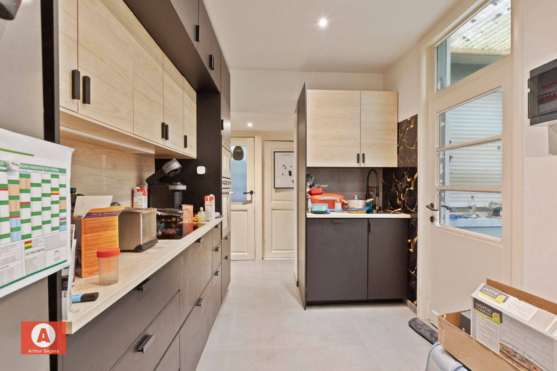 !!! IN OPTIE !!! Te renoveren woning in hartje Baasrode foto 9