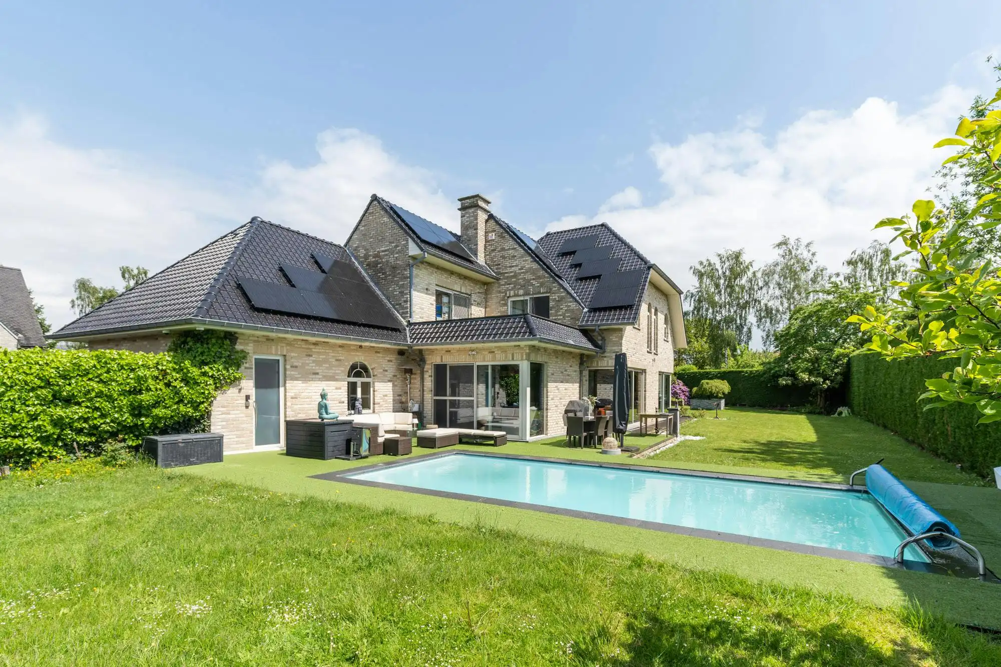 Exclusieve villa met  zwembad op een toplocatie in Wemmel foto 3