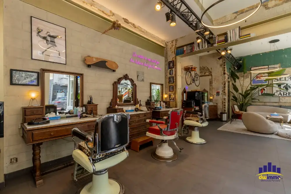 Commerciële kapperszaak met topligging ter overname in Gent foto 2