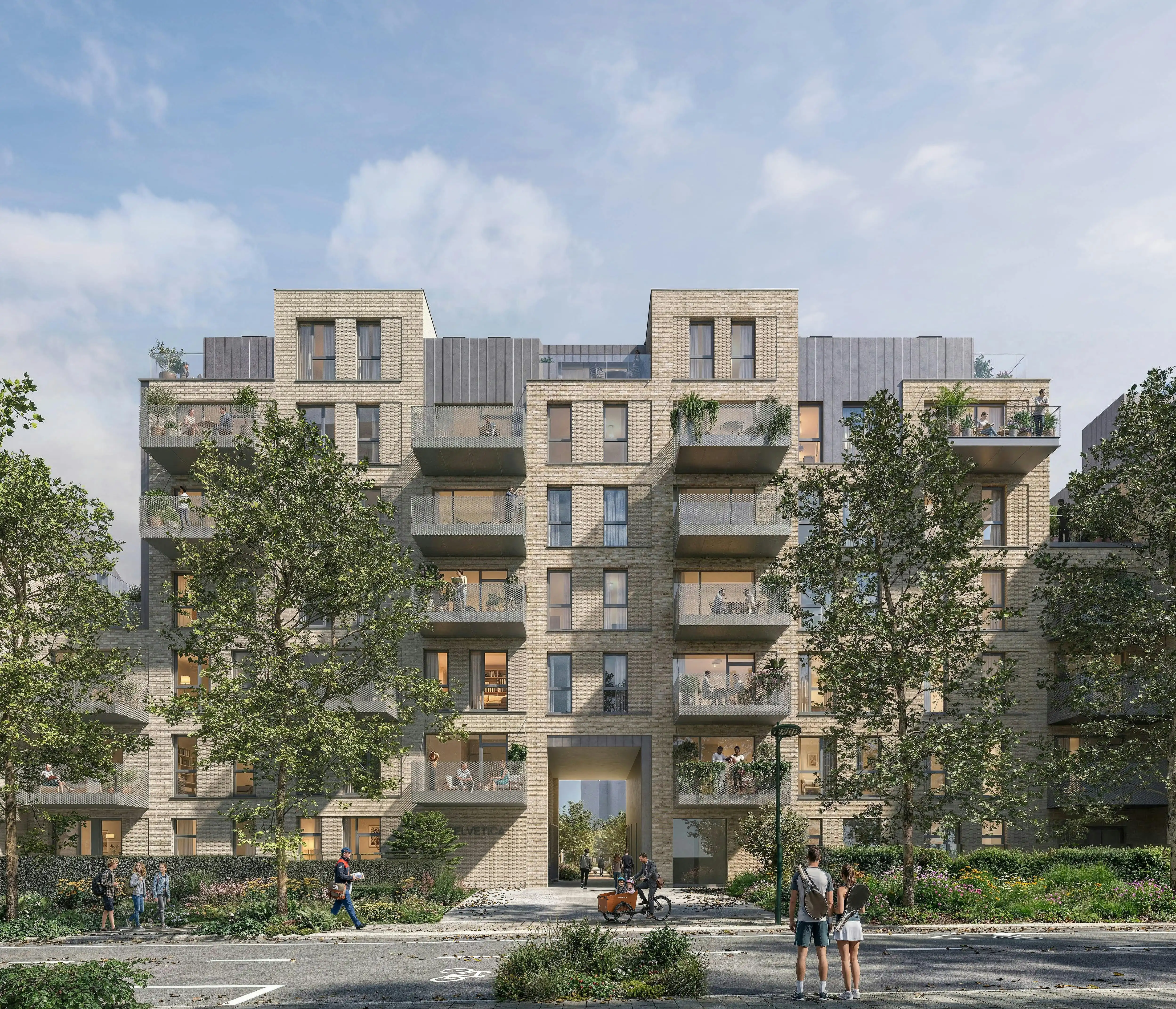 Evere - Modern 1-Slaapkamerappartement te Koop foto 3