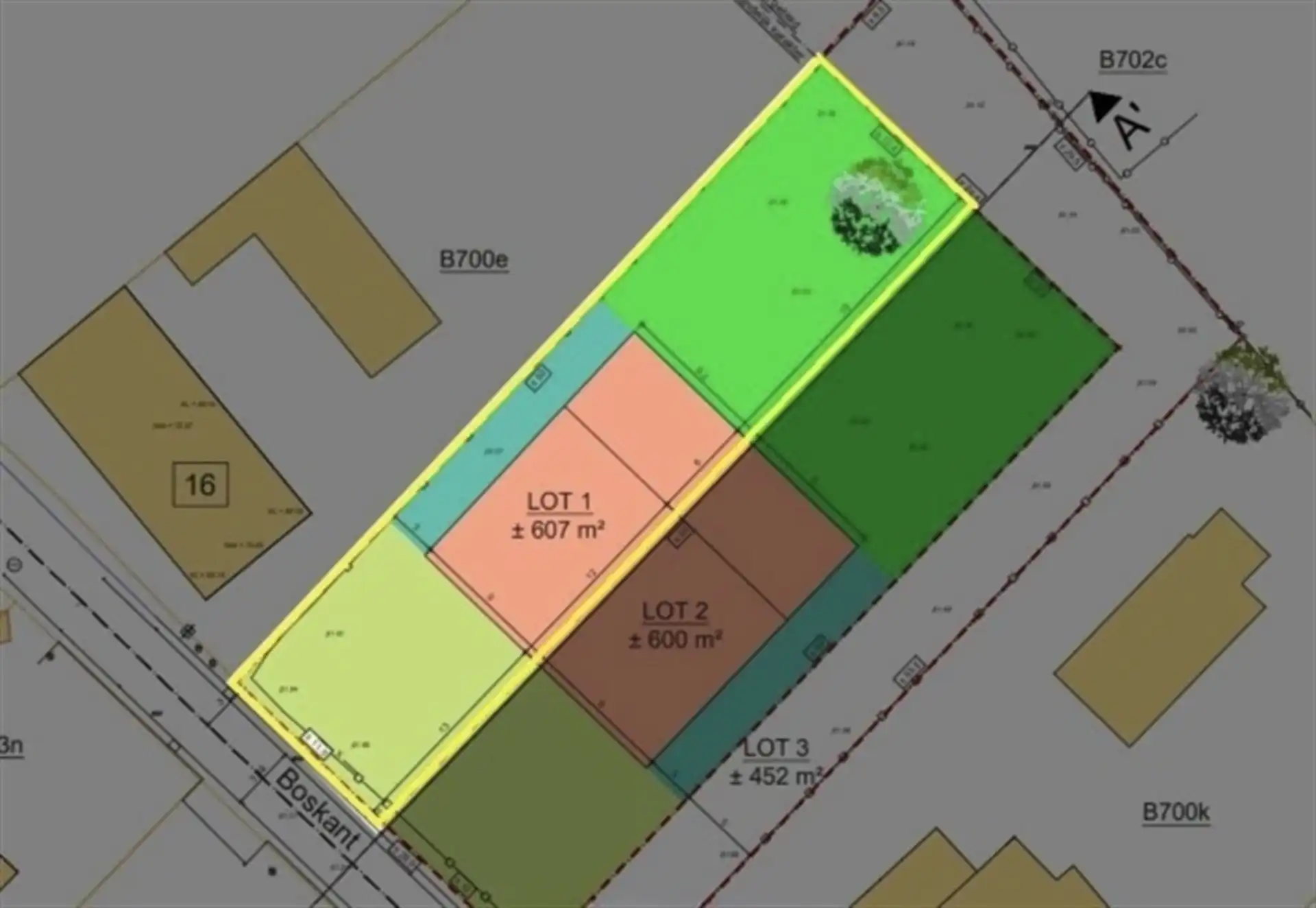 Bouwgrond in Rustige, Groene Omgeving te Mater! foto {{pictureIndex}}