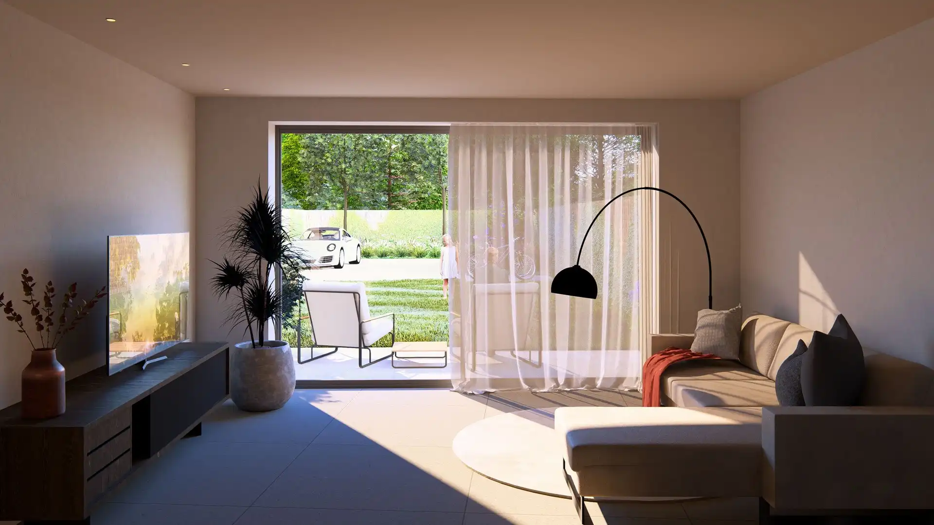 Uniek gebouw met 2 nieuwbouw stapelwoningen op een centrale ligging in Desselgem met telkens een eigen parkeerplaats ideaal als kangoeroewoning, investeringsgoed of een plek om te wonen en te ondernemen foto 4