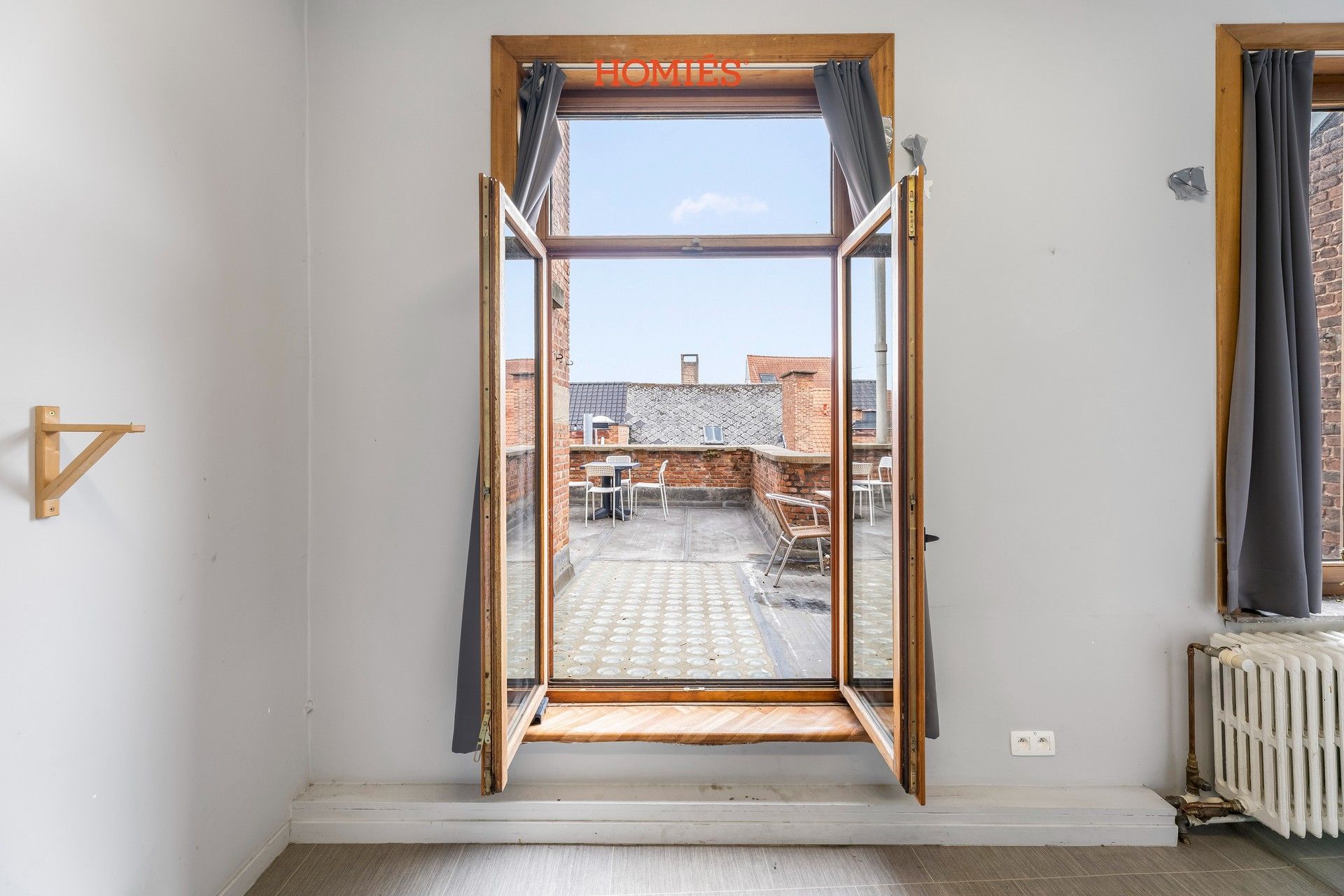Studentenkamer met groot terras en eigen sanitair, vlakbij de Oude Markt foto 3