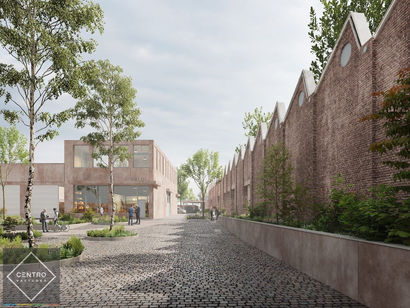 FASE 2 Herontwikkeling KARAKTERVOLLE site met bedrijvigheid (magazijnen, ateliers, showrooms en kantoren) te WALLE Kortrijk ! foto 3