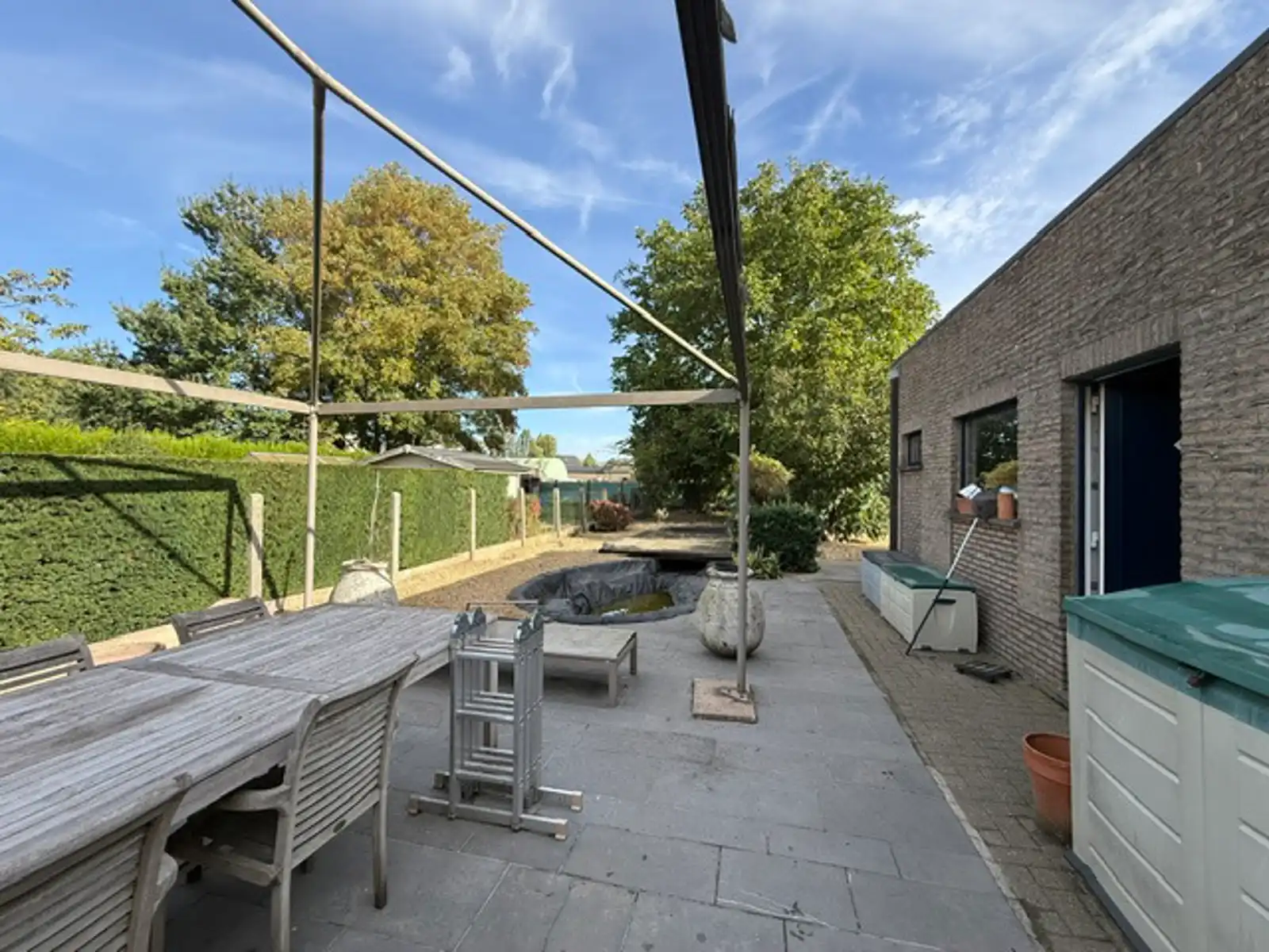 Te huur: Halfopen bungalow met tuin te Gijzegem foto 18