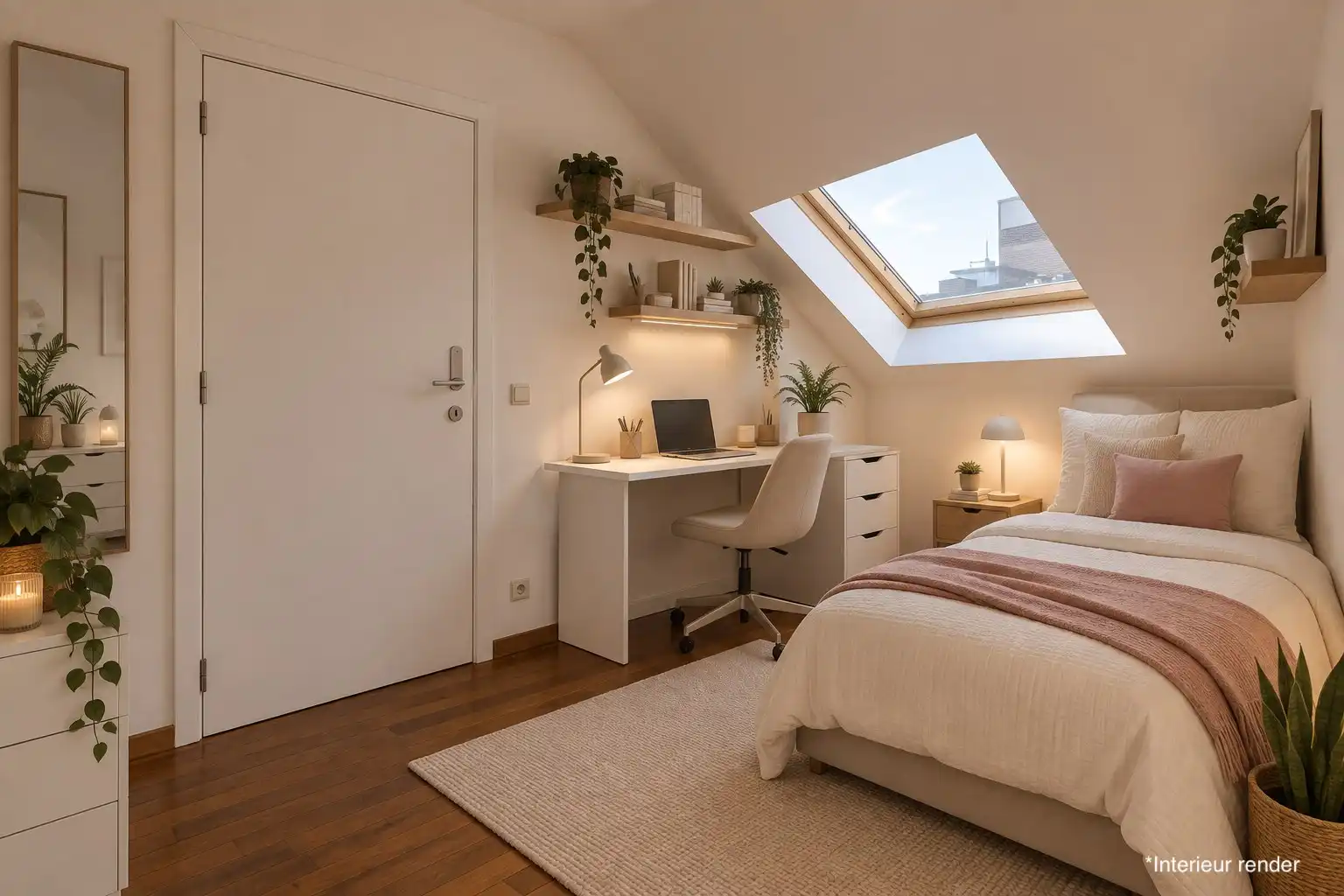 Ruim duplex-appartement in hartje Hasselt: ideaal voor 4 studenten of om te co-housen foto 17
