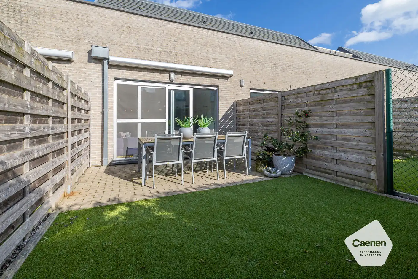 Ruim 1 slpk app in Westende-Dorp met terras foto 14