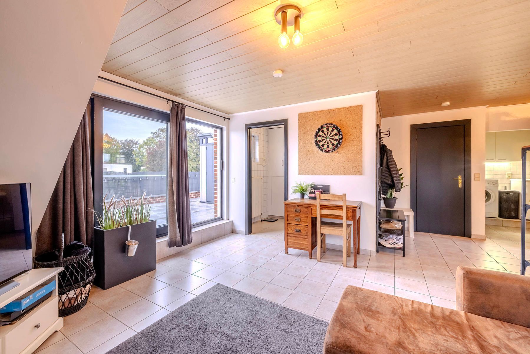 Dakapp met 1 slpk, ruim en prachtig terras en garagebox foto 4