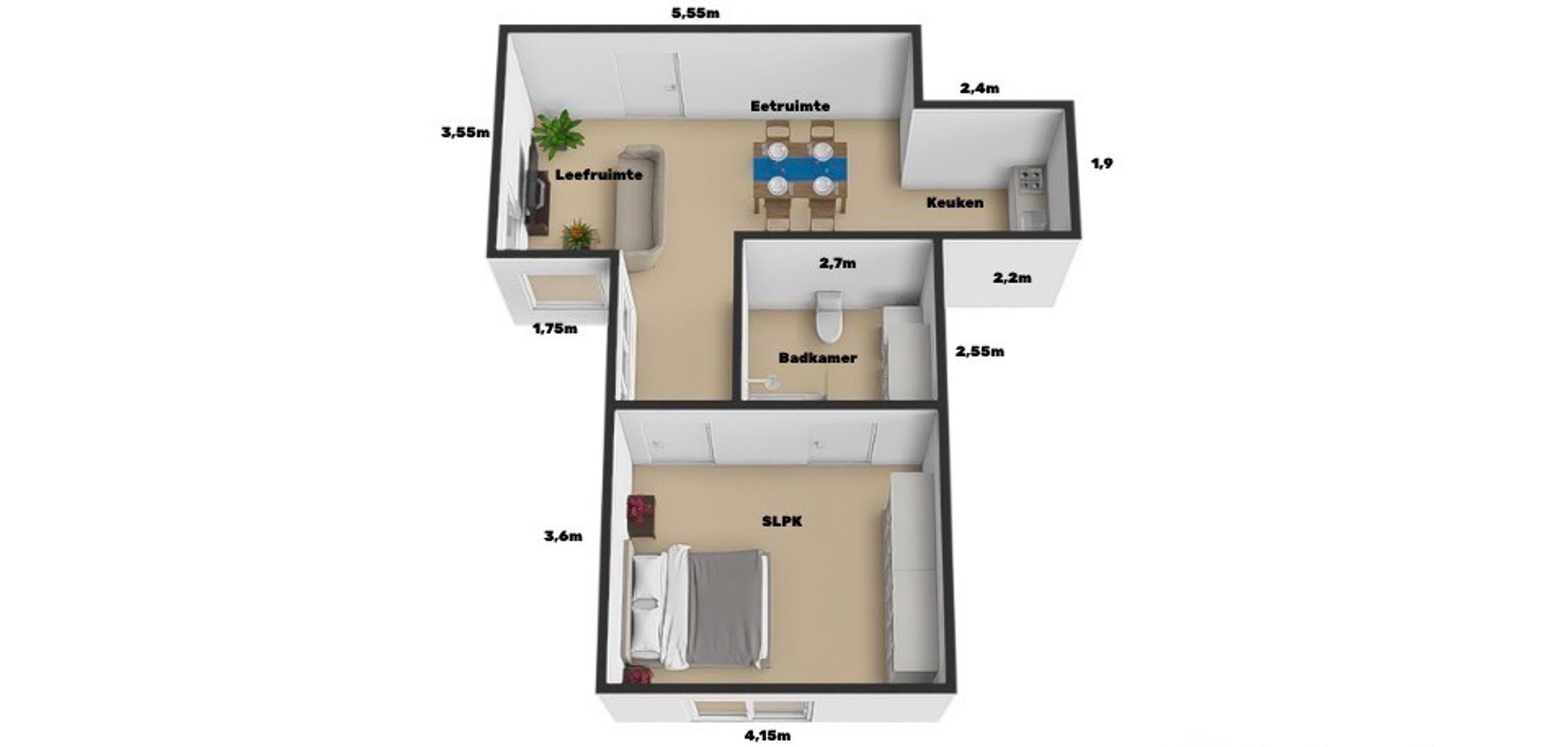 Gelijkvloerse Assistentiewoning Midden In Het Groen! foto 18