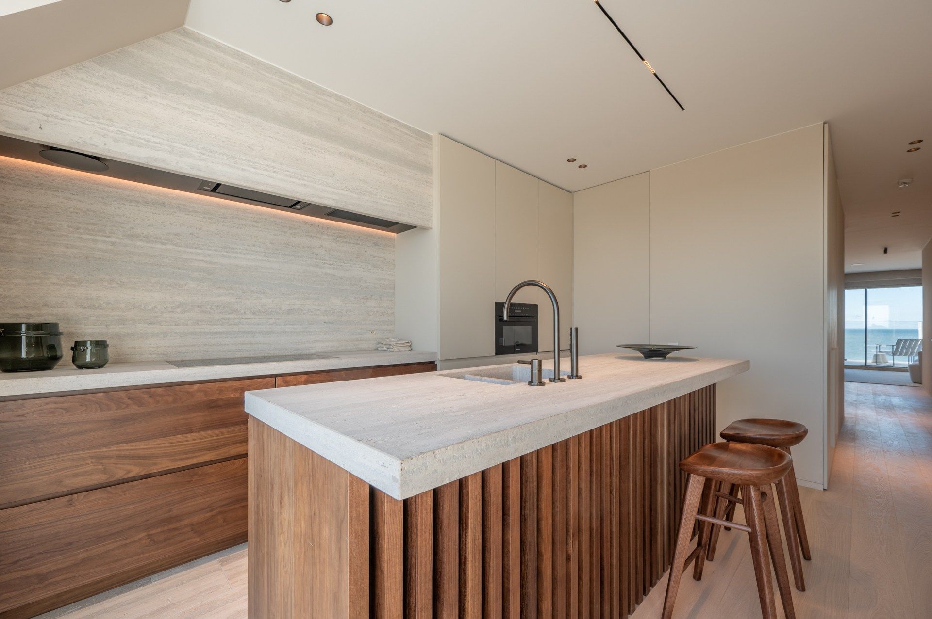 Exclusief nieuwbouw duplex appartement met frontaal zeezicht en royale terrassen nabij het Albertplein. foto 15