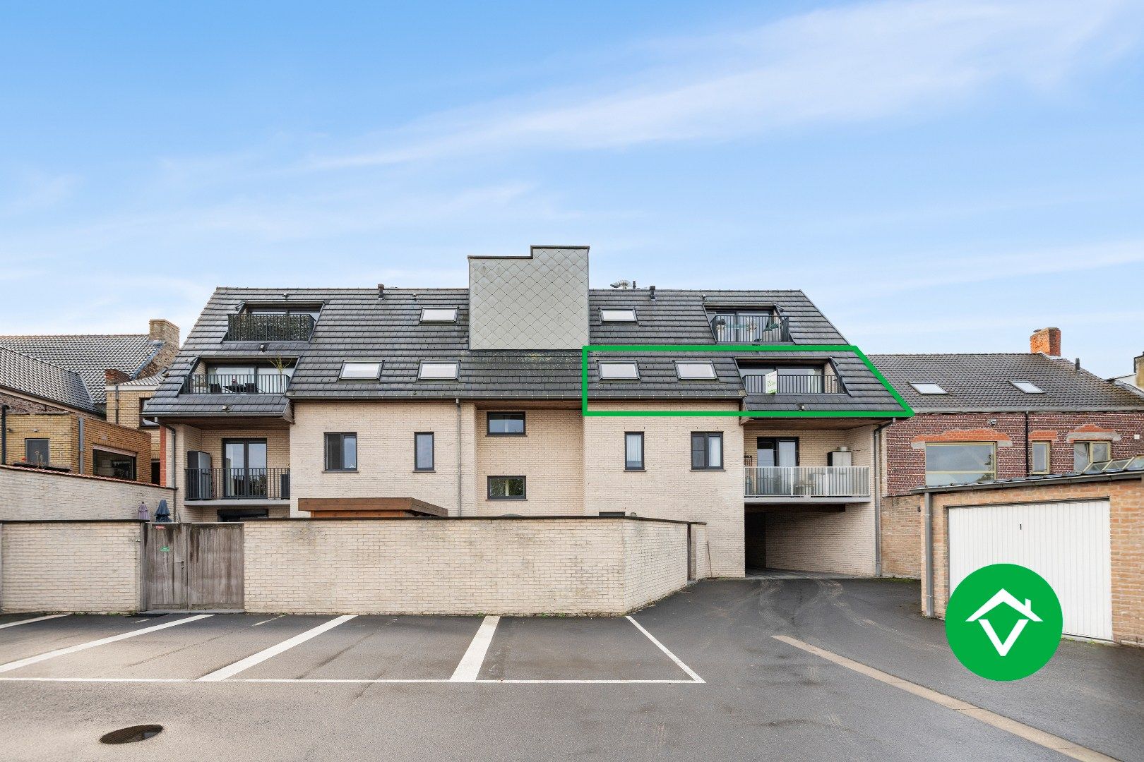 Recent en energiezuinig appartement (label B) op een boogscheut van de markt van Koekelare foto 23