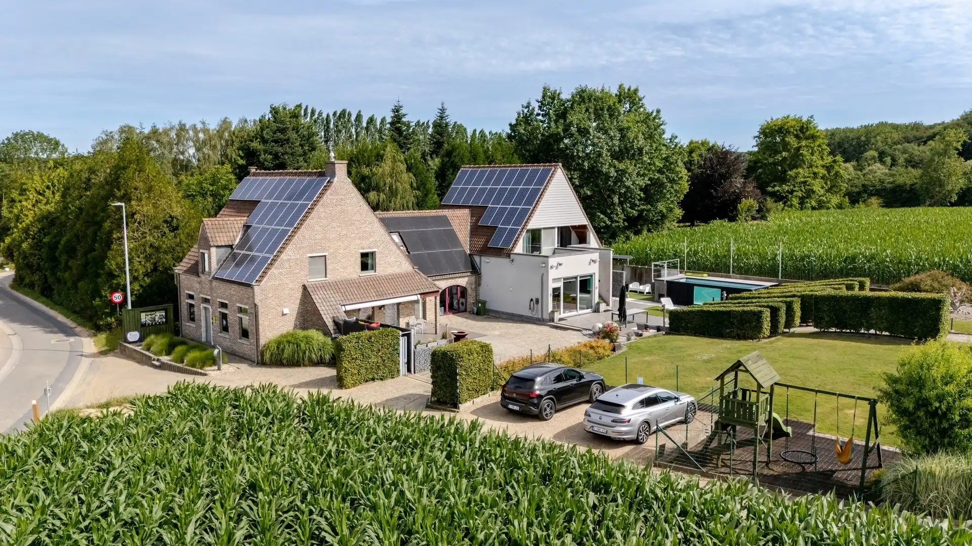 Unieke eigendom  met woning en 4★ vakantiewoning – Vlaamse Ardennen foto 2