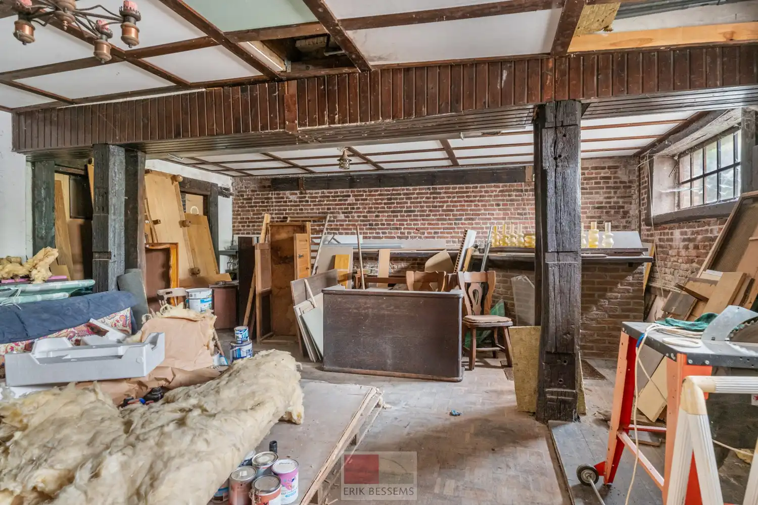 Unieke te renoveren investeringsopportuniteit met 7 mogelijke wooneenheden (huidige toestand niet vergund!), grenzend aan zowel de Millerdries als de Van Den Boschstraat in Riemst. foto 36