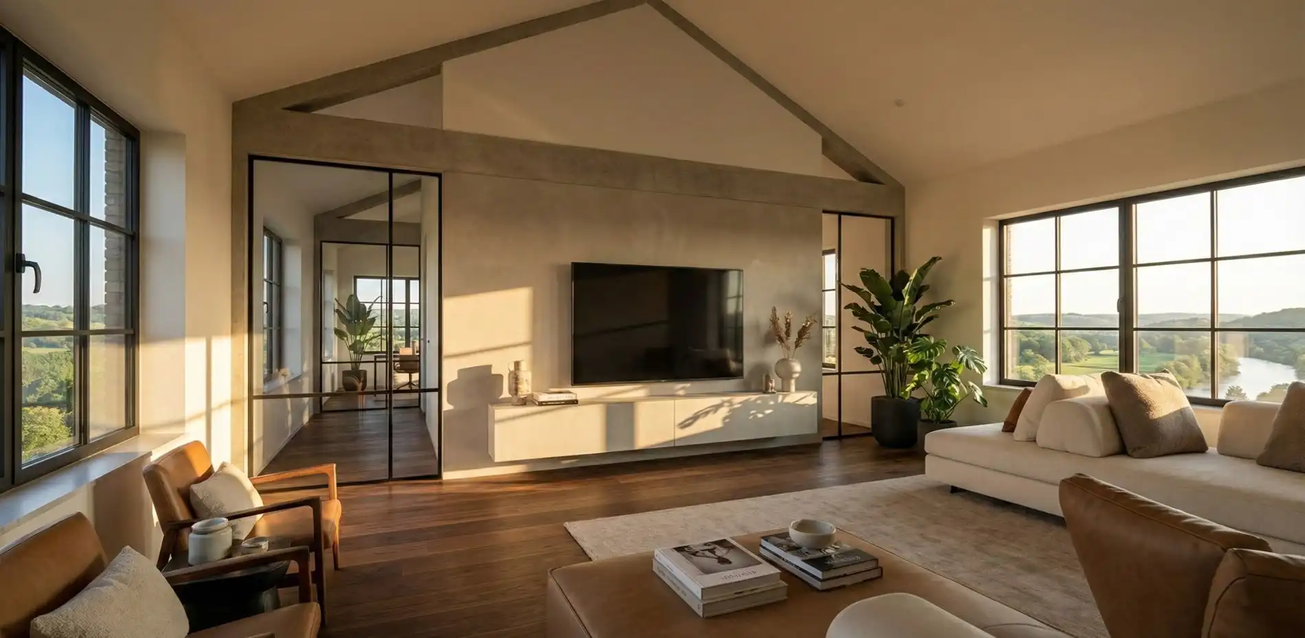 Casco penthouse/kantoorruimte met 360° view onder registratierechten foto {{pictureIndex}}