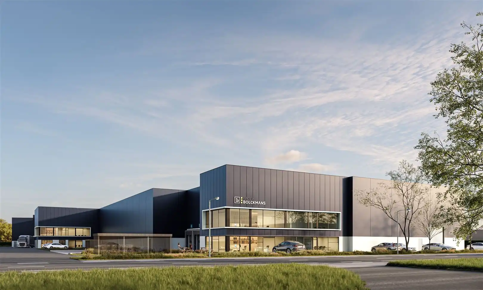 Magazijn met kantoren te Herentals foto {{pictureIndex}}