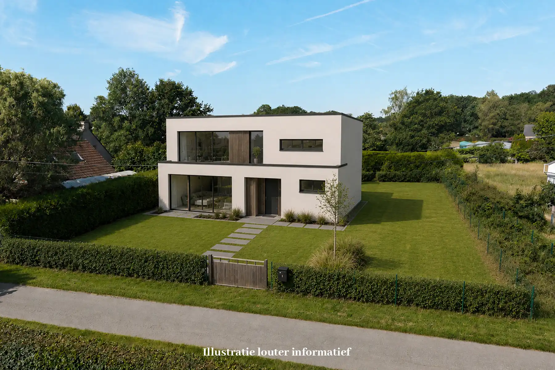 Prachtige zuidwestgerichte bouwgrond in een rustig straatje foto 2