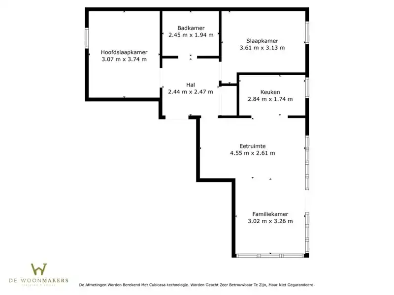 VERHUURD 2 SLK APPARTEMENT IN HET CENTRUM VAN SINT-TRUIDEN foto 17