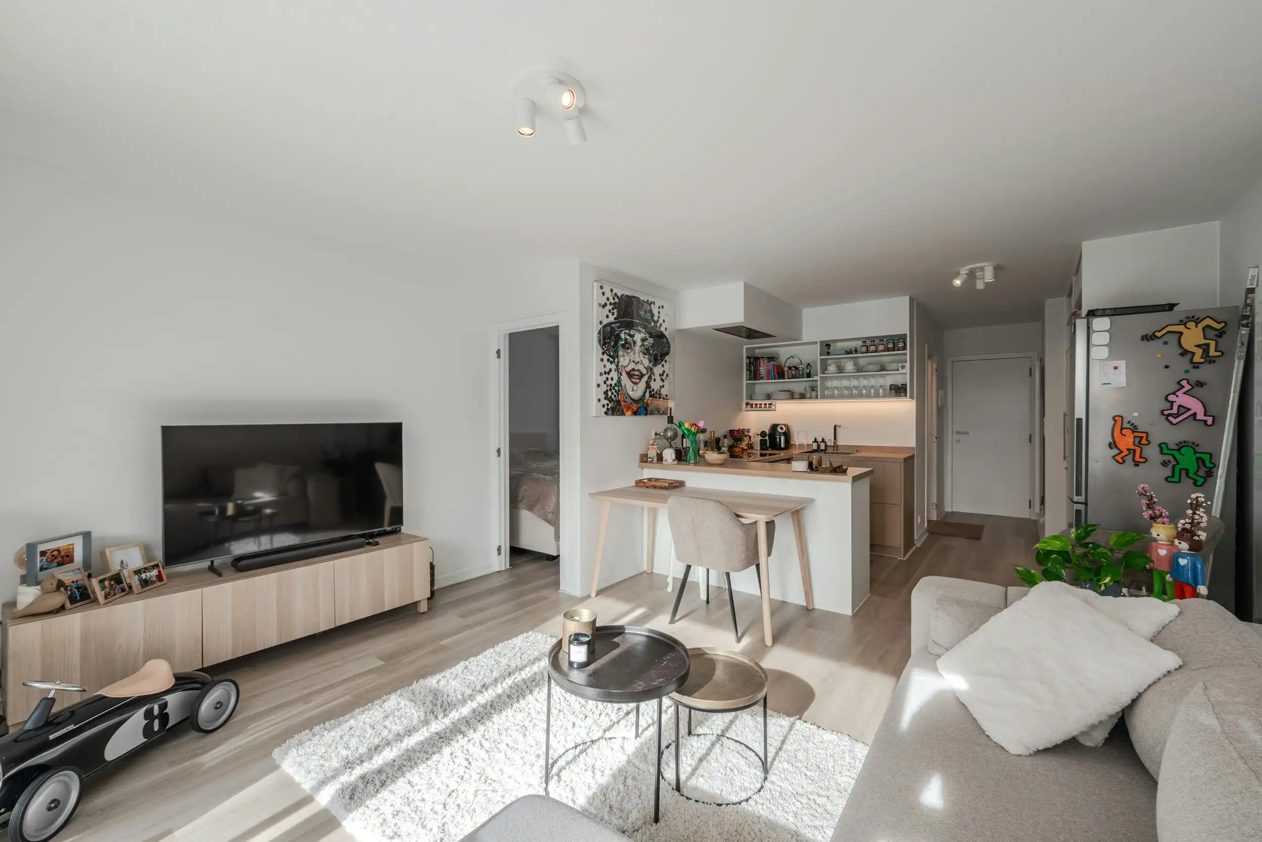 Prachtig gerenoveerd appartement te koop op rustig domein! foto 3