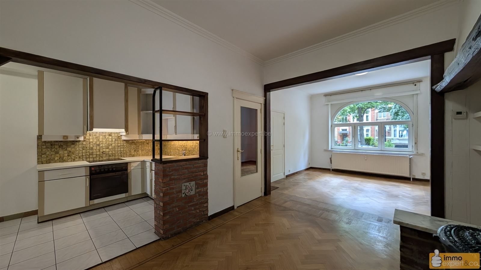 ANDERLECHT: Appartement 1 slpk + tuin/terras foto 5