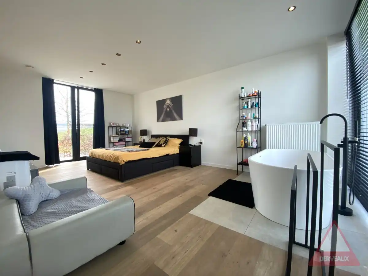 Moorsele – Exclusieve gelijkvloerse villa met panoramisch uitzicht en zwembad foto 15