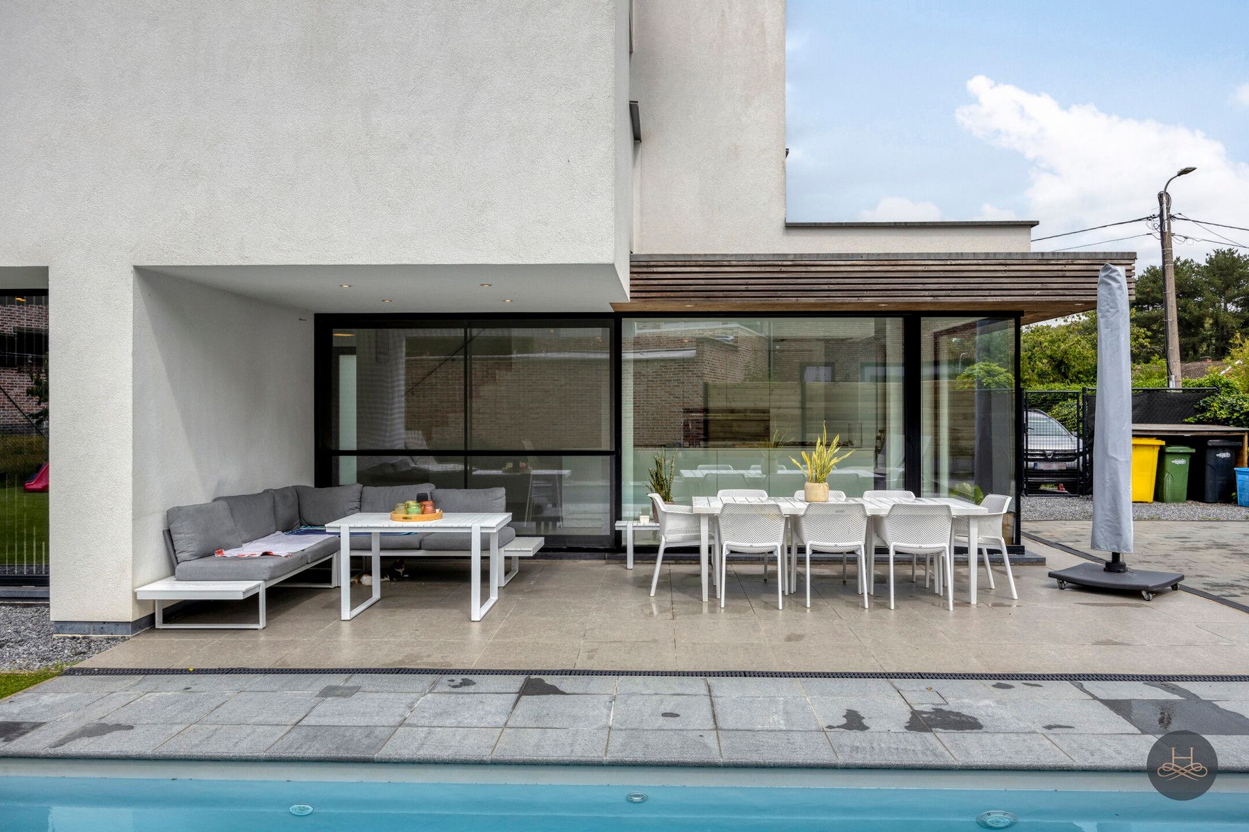 Strakke, moderne BEN woning te Tremelo foto 41