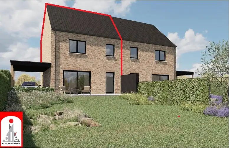 Duurzaam afgewerkte nieuwbouwwoning op een mooi perceel van 4a19ca! foto 2