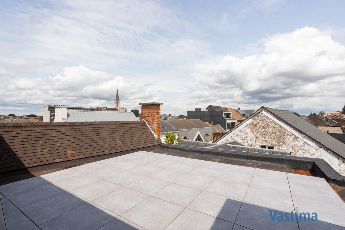 Penthouse met twee terrassen en panoramisch uitzicht over Aalst foto 5