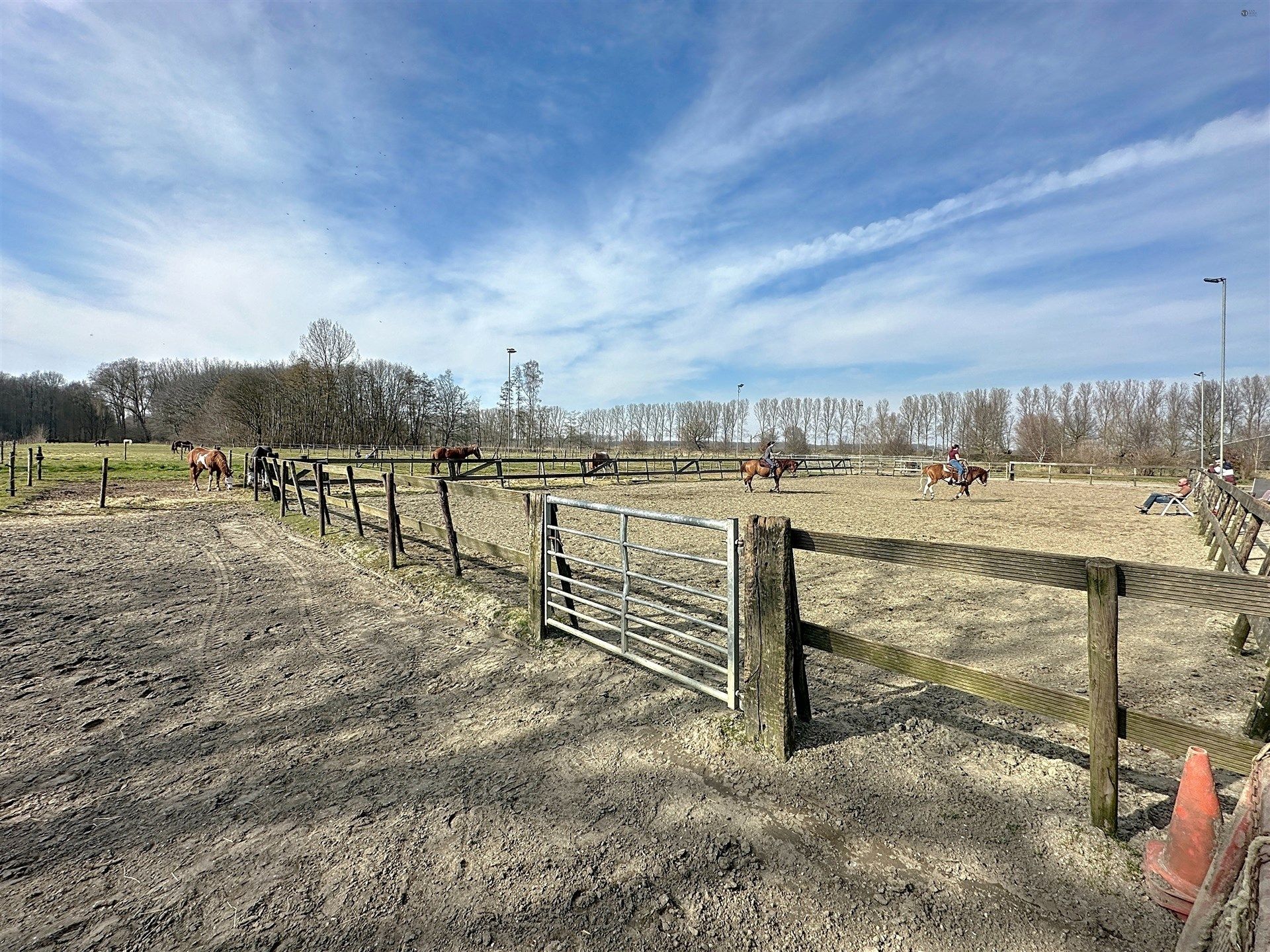 PRACHTIG GELEGEN HOEVE met bijgebouw, paardenstallen, binnenpiste en weiden op 18.385m² foto 4
