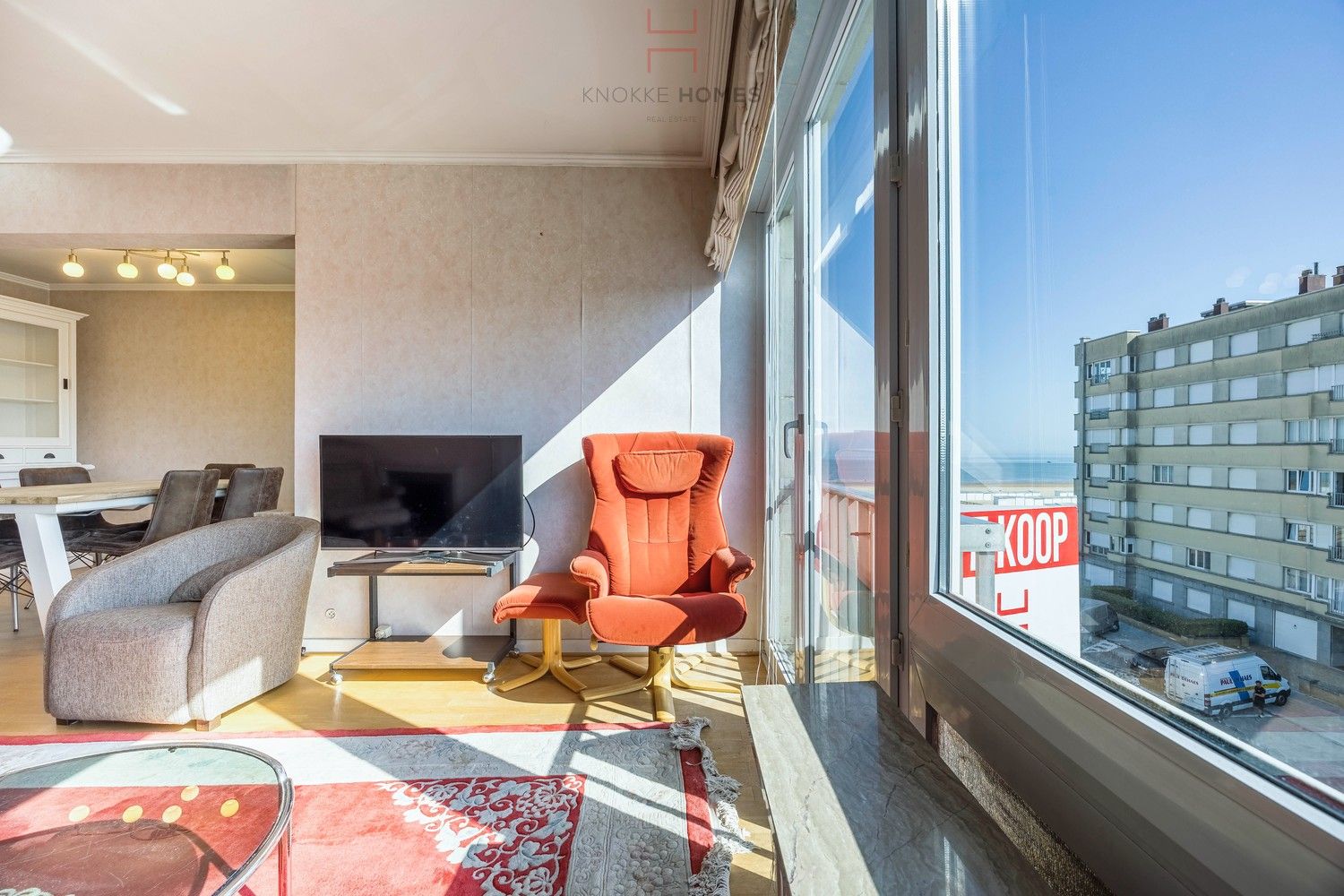 Ruim appartement met zijdelings zeezicht te Albertstrand foto 2