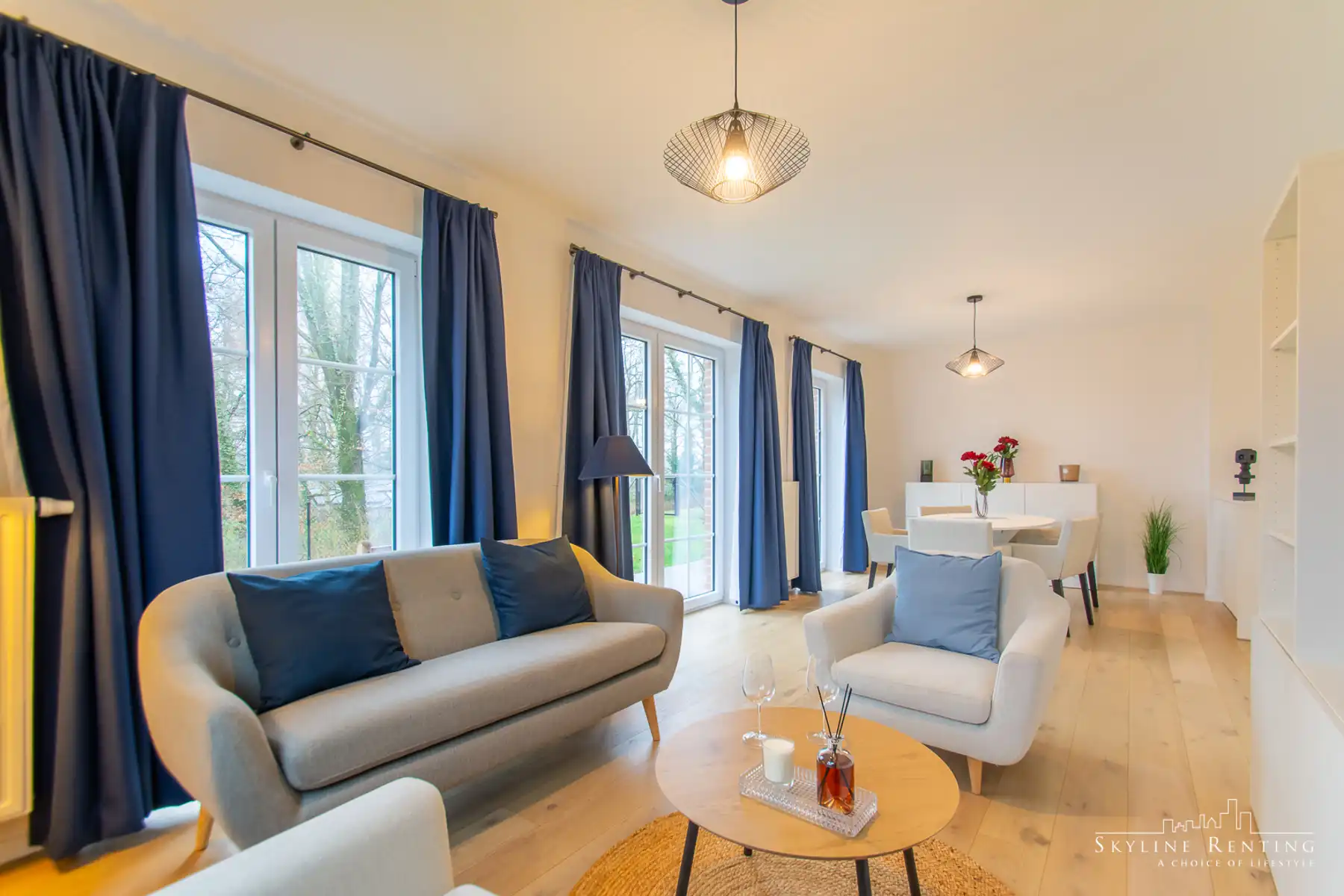 Nieuw 2slpk app. bemeubeld in privé-domein + prachtige tuin foto 4