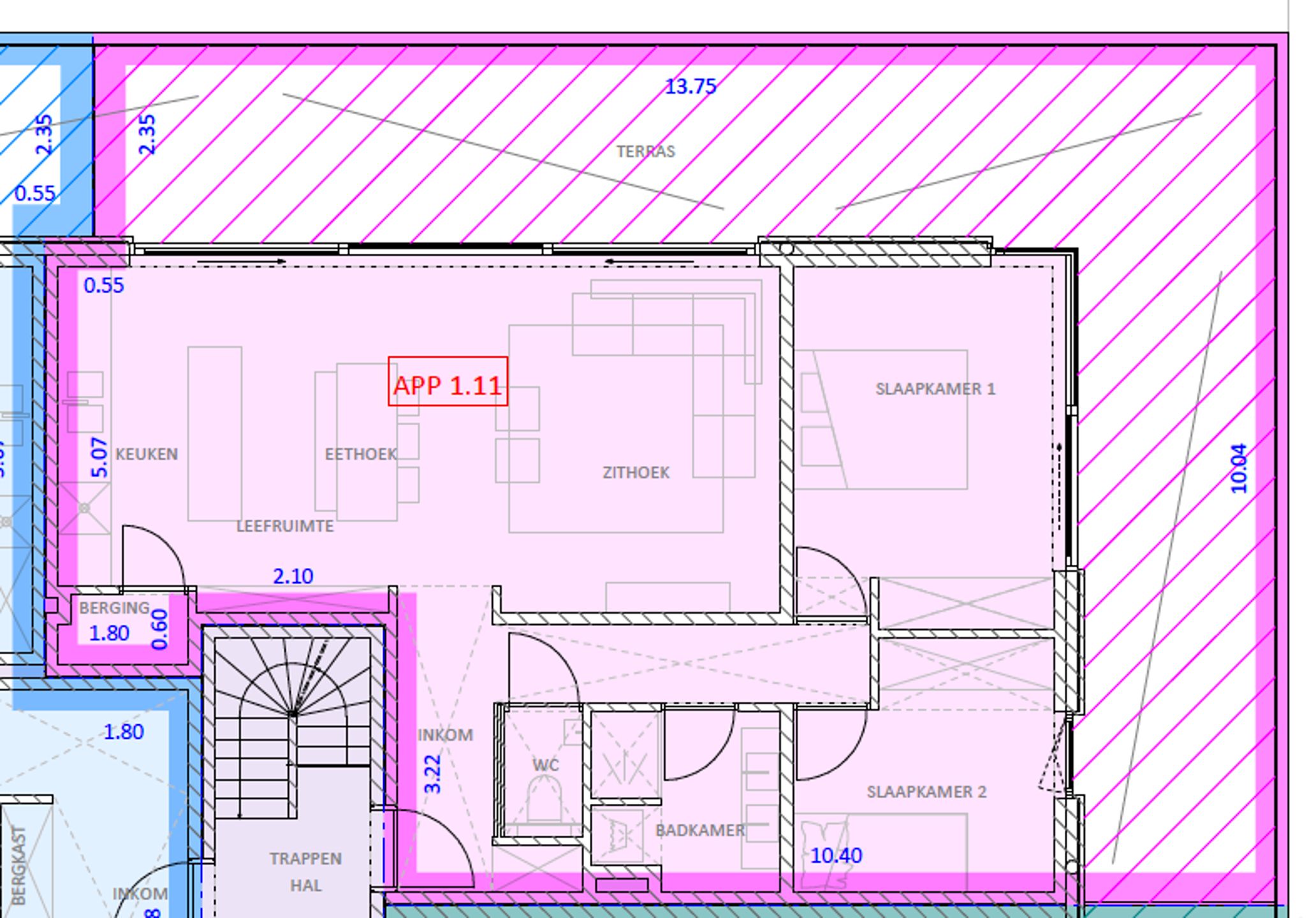 Nieuwbouw met terras van 50m2  foto 8