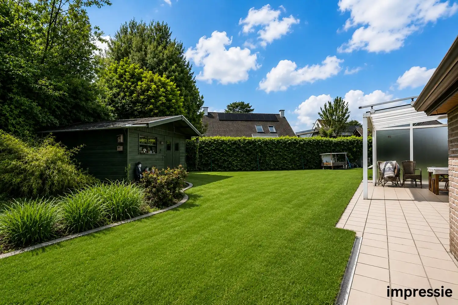 Vrijstaande laagbouwwoning met zonnige tuin en uitbreidingsmogelijkheden in Oelegem! foto 21