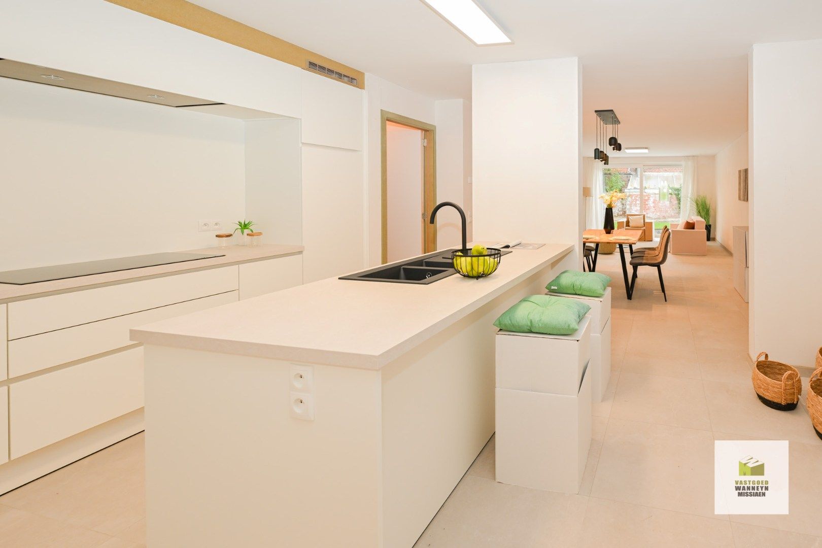 Ruim gelijkvloers appartement met 2 slaapkamers en tuin/terras in Résidentie Artésan foto 2