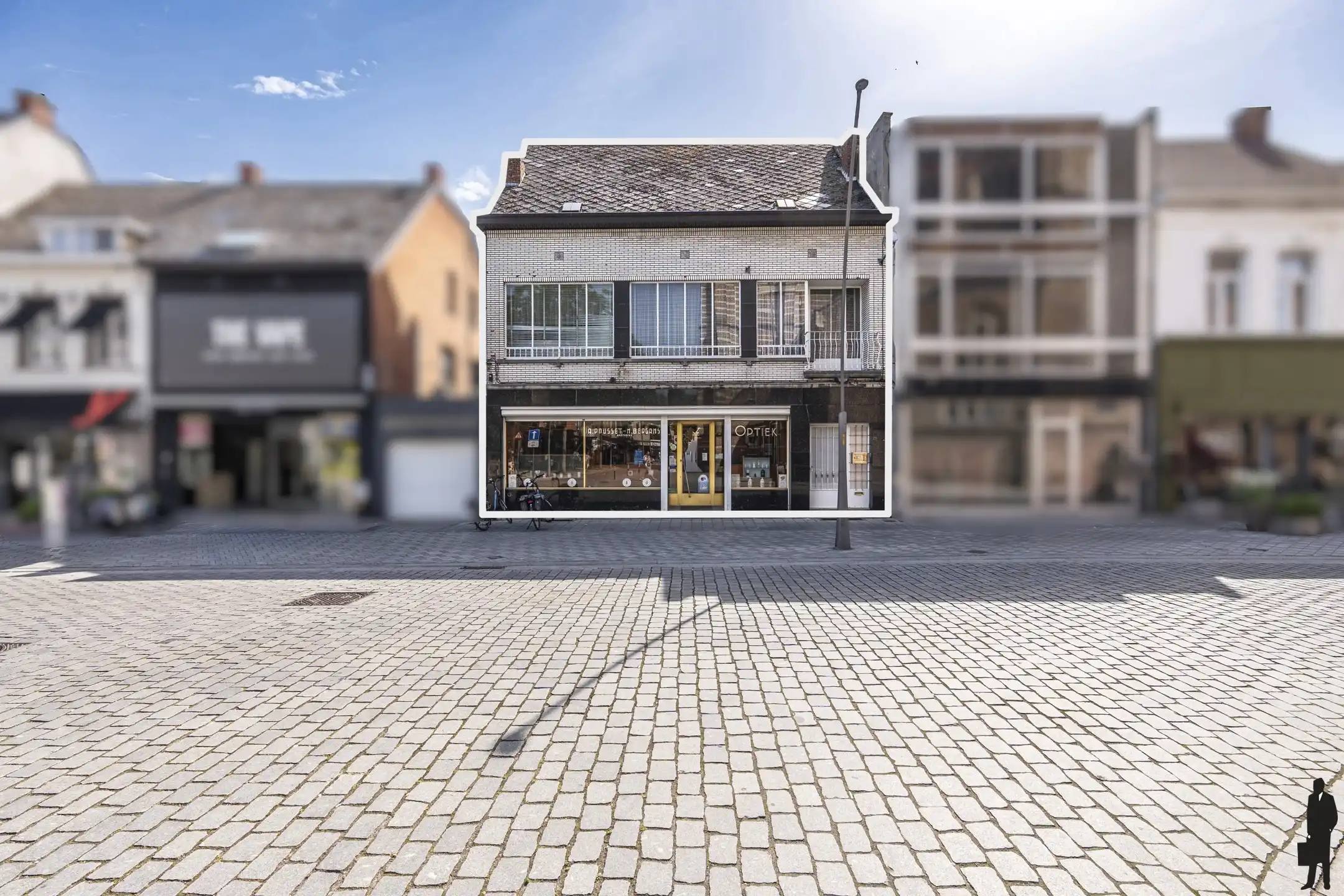 Projectmogelijkheid - renovatiepand op A-locatie markt Geel foto {{pictureIndex}}