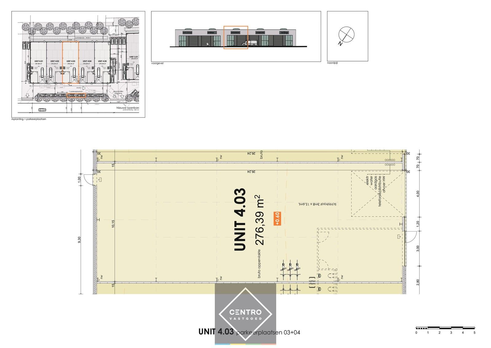 NB-magazijn van ±305m² mét 2 parkeerplaatsen en moderne glaspartij in driehoek TIELT-DEINZE-WAREGEM ! foto 9