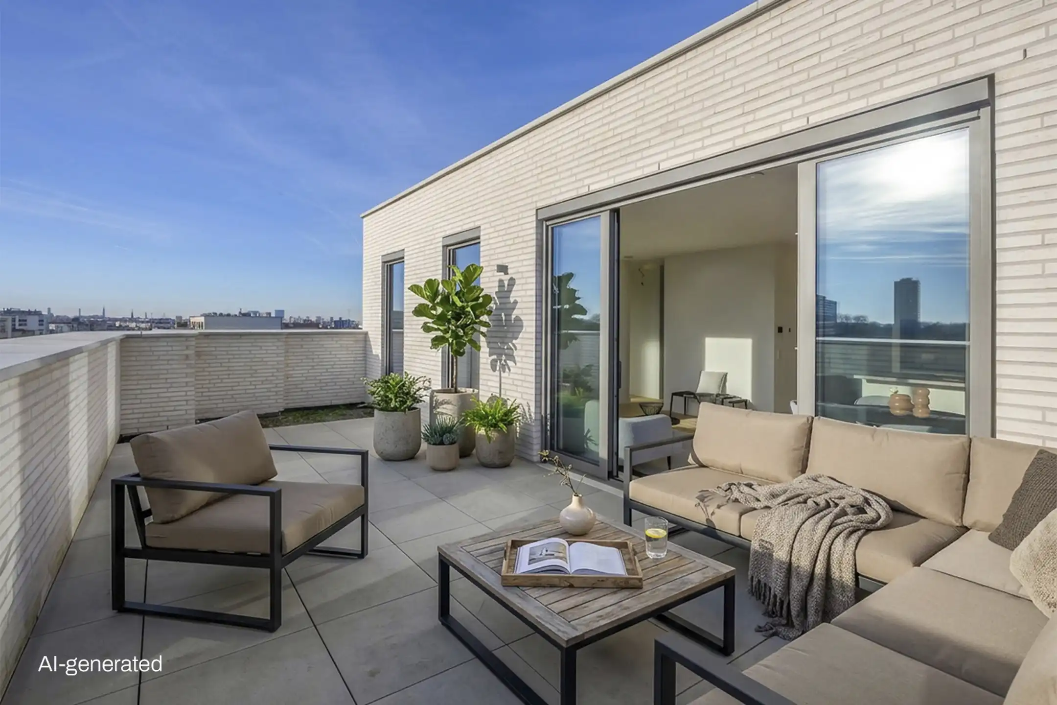 Penthouse te koop Bisschoppenhoflaan 339 - 2100 Deurne