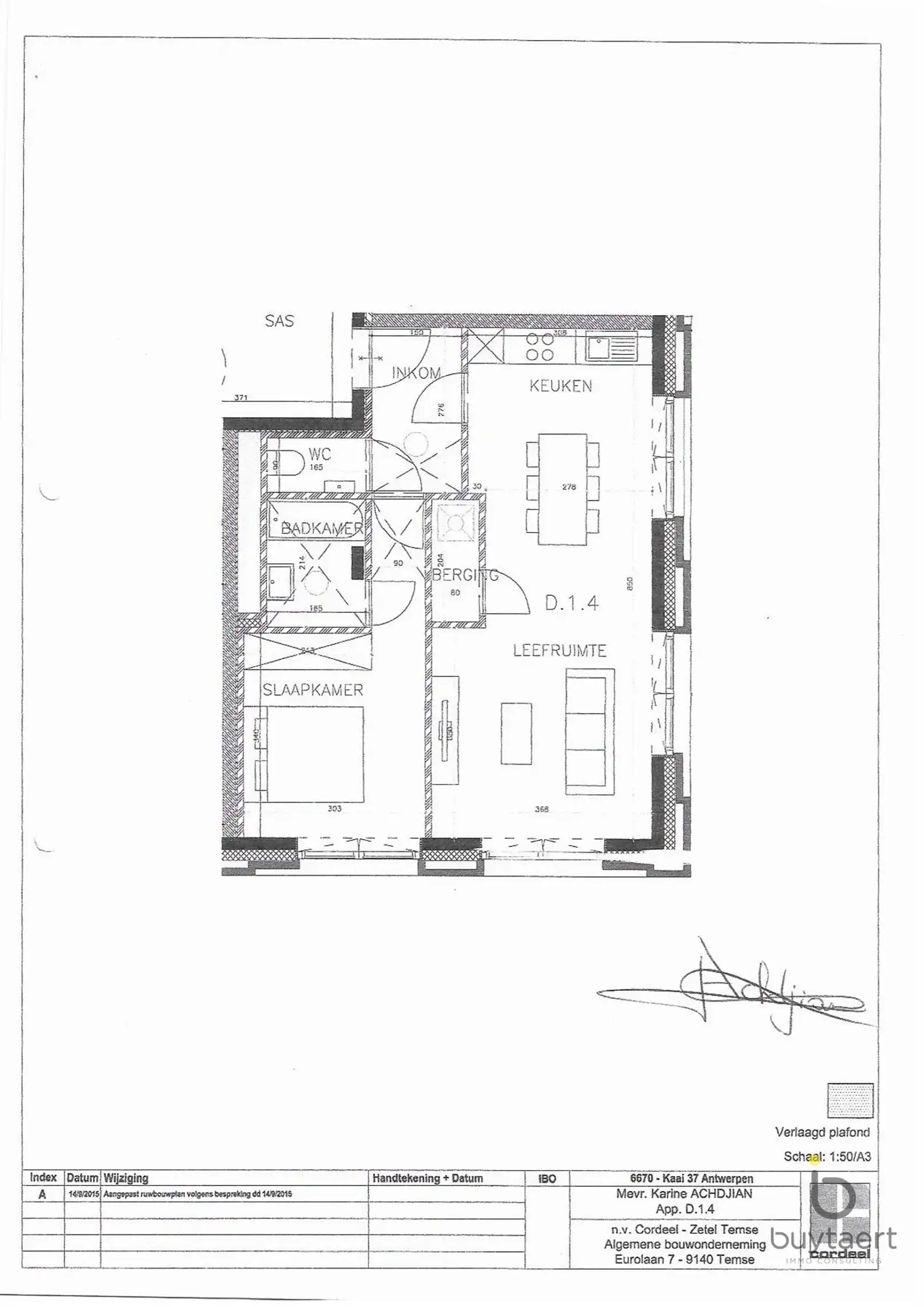 Recent en gezellig één slaapkamer appartement op het Eilandje! foto 15